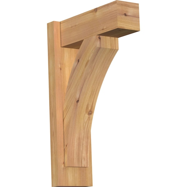 Ekena Millwork Thorton Block Smooth Outlooker, Western Red Cedar, 5 1/2"W x 14"D x 22"H OUT06X14X22THR05SWR - main